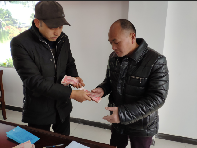 8188cc威尼斯公司与田丰合作社金融扶贫分红仪式如期举办